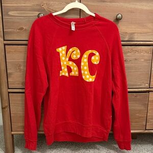 Kansas City Chiefs Red Fleece Sweatshirt